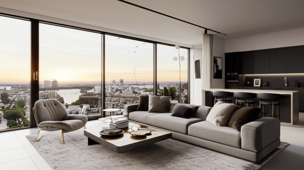 Modern London property